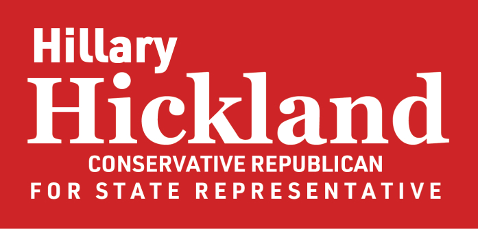Hillary Hickland, Conservative Republican for State Representative Logo